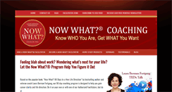 Desktop Screenshot of nowwhatcoaching.com